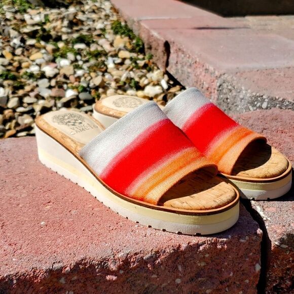 Vince Camuto Womans SPRING  wedge, nwot, 7m - Picture 1 of 6